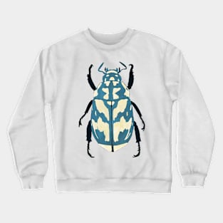 Blue beetle insect Crewneck Sweatshirt